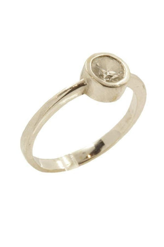Bague 55 Solitaire moderne 0.56 carat 58 Facettes 1451