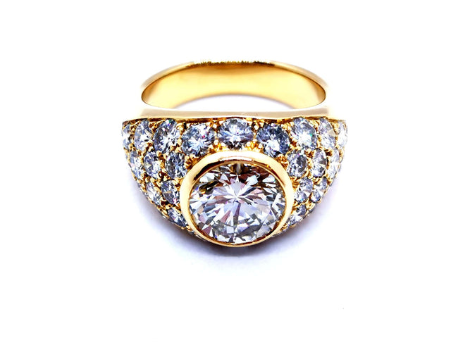 Bague 52 Bague Solitaire Or jaune Diamant 58 Facettes 990408CN