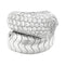 Bague 53 Bague Cartier "Panthère de Cartier" en or blanc, diamants, émeraudes et onyx. 58 Facettes 29075-1