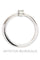 Bague 51 Solitaire diamant 0.22 carat 58 Facettes 29251