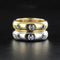 Bague 53 Bague or jaune et saphirs 58 Facettes 12-131-6608616-53