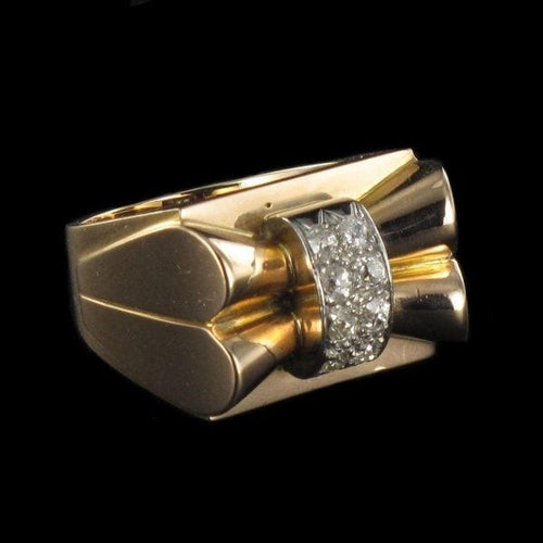 Bague 55 Bague tank noeud Diamants 58 Facettes 11-002-2740246-55