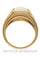 Bague 54 Bague pierre de lune et topazes 58 Facettes 23091