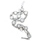 Bracelet Bracelet en platine, or blanc et diamants. 58 Facettes 29816
