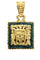Pendentif Pendentif Inca malachite 58 Facettes 30381