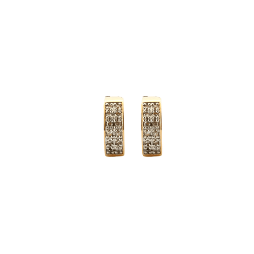 Boucles d'oreilles BOUCLES D'OREILLES "CRÉOLES" OR & DIAMANTS 58 Facettes BO/230087