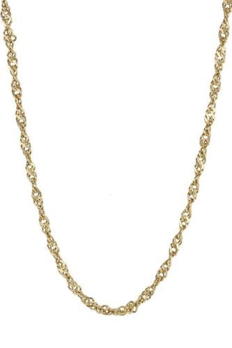 Collier Chaine maille torsadée 58 Facettes 037991