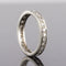 Bague 56 Alliance diamants ancienne 58 Facettes 20-177A