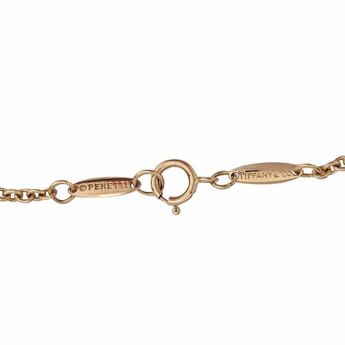 Bracelet Bracelet Tiffany&Co., "Bean", or rose. 58 Facettes 30359