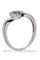 Bague 53 Bague moderne saphir et diamants 58 Facettes 32031