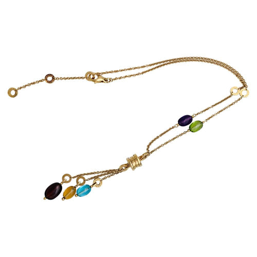 Collier Collier Bulgari, "B.Zero1" en or jaune, pierres de couleurs. 58 Facettes 29989