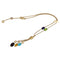 Collier Collier Bulgari, "B.Zero1" en or jaune, pierres de couleurs. 58 Facettes 29989