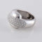 Bague 53 Chaumet bague Jonc pavage Diamants 58 Facettes 1