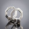 Boutons de manchette Boutons de manchettes Argent Art déco 58 Facettes 19-686
