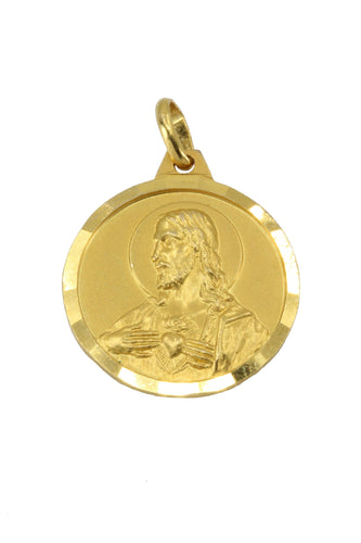 Pendentif Médaille Scapulaire 58 Facettes