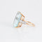 Bague 53 Bague Cocktail CARTIER Aigue-marine 58 Facettes 1