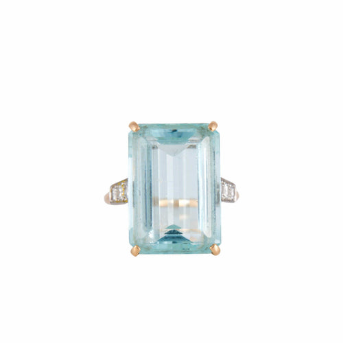 Bague 53 Bague Cocktail CARTIER Aigue-marine 58 Facettes 1