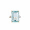 Bague 53 Bague Cocktail CARTIER Aigue-marine 58 Facettes 1