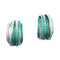 Boucles d'oreilles Boucles d'oreilles De Grisogono, modèle "Allegra", émeraudes et diamants. 58 Facettes 28233