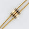 Collier Collier ancien médaillon et coulants émaillés et diamants 58 Facettes 18-357