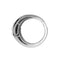 Bague 53 Bague Cartier, "Tectonique", en or blanc et diamants. 58 Facettes 30115