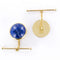 Boutons de manchette Boutons de manchettes Lapis lazuli 58 Facettes 19-681