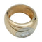 Bague 54 Bague bombée deux ors, diamant de 1,14 carat. 58 Facettes 28848