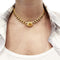 Collier Collier Cartier en or jaune diamants et saphir jaune. 58 Facettes 30440