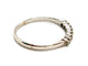 Bague 50 Bague Demie alliance Or blanc Diamant 58 Facettes 1186430CN