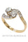 Bague 52 Toi et moi ancien diamants 58 Facettes 31891
