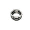 Bague 59 Bague Chanel "Ultra" grand modèle en or blanc et céramique noire. 58 Facettes 30388