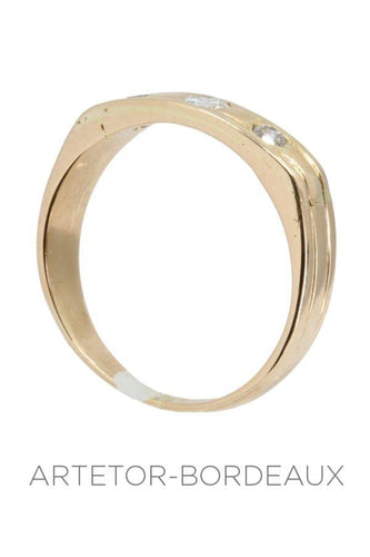 Bague 59 Bague diamants moderne 58 Facettes 32771
