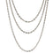 Collier Sautoir ancien en argent 58 Facettes 19-459B
