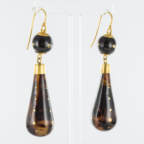 Boucles d'oreilles Boucles d'oreilles écailles cloutées d'or 58 Facettes 19-258A