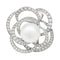 Bague 54 Bague Chanel, "Fil de Camélia", or blanc, perle et diamants. 58 Facettes 29052-1