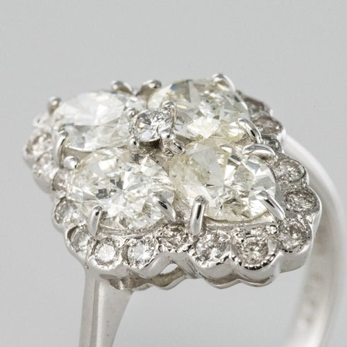 Bague 52 Bague Diamants esprit marquise 58 Facettes 11-166-4023110-52
