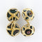 Boutons de manchette Boutons de manchettes Jaspes sanguins rubis 58 Facettes 19-680