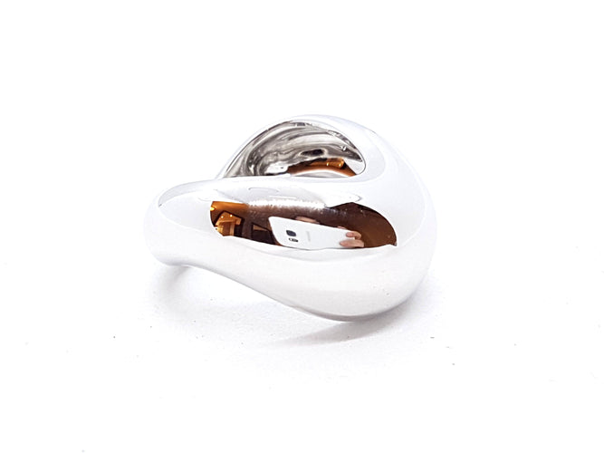 Bague 51 Fred Bague Mouvementé Or blanc 58 Facettes 00700CN