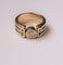 Bague Bague trois Ors sertie d'un diamant 58 Facettes 355