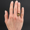 Bague 50 Chevalière armoiriée or jaune 58 Facettes 20-513-46
