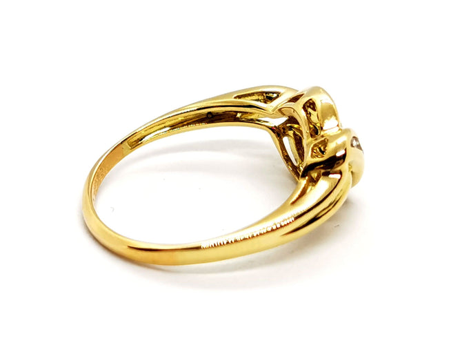 Bague 58 Bague Or jaune Diamant 58 Facettes 1167355CD