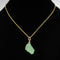 Pendentif Pendentif Emeraude gravée Or 58 Facettes CVP10