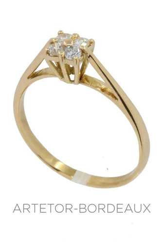 Bague 57 Bague style solitaire 58 Facettes 34171