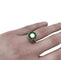 Bague 52.5 Bague marguerite Boucheron, diamant et émeraudes. 58 Facettes 29377