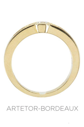 Bague 55 Bague diamants baguette 58 Facettes 33541