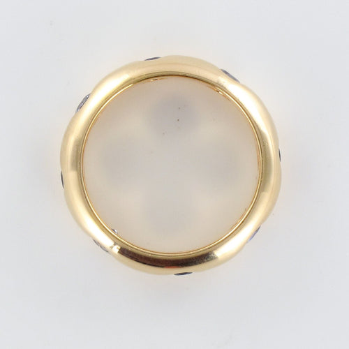 Bague 53 Bague or jaune et saphirs 58 Facettes 12-131-6608616-53