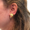 Boucles d'oreilles Boucles d'oreilles clips or jaune, corail et diamants. 58 Facettes 29276
