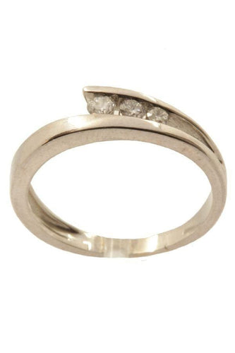 Bague 48 Bague trilogie diamants 58 Facettes 25301