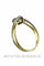 Bague 50 Solitaire diamant 0.08 carat 58 Facettes 19861