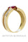 Bague 50 Bague rubis et diamants moderne 58 Facettes 17971